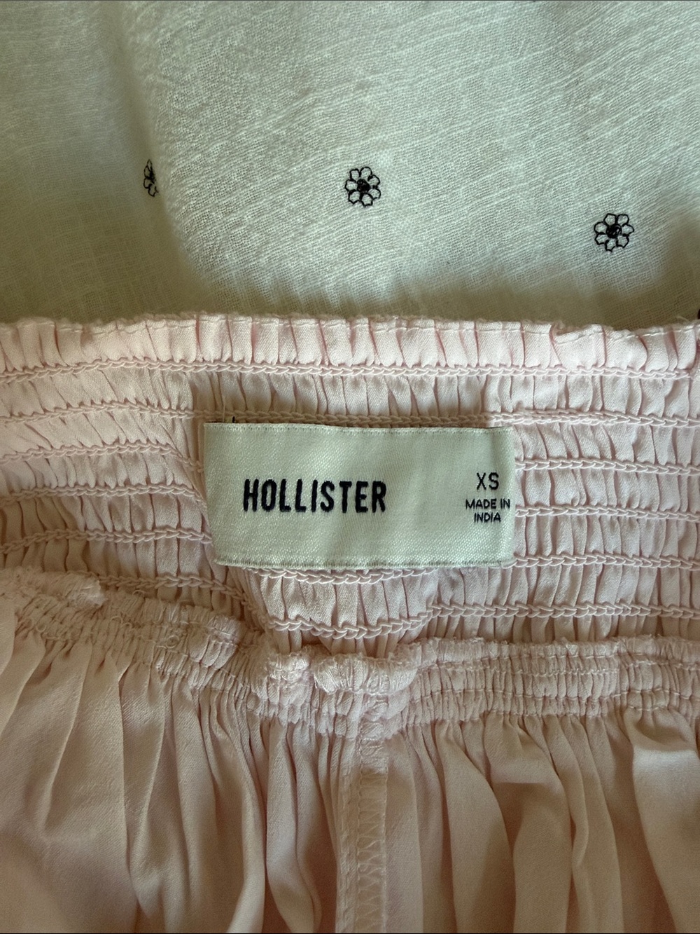 baby pink hollister babydoll top - Picture 4 of 4